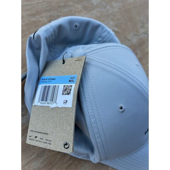 Marcella Nike Hat M/L MARCELLA Golf Club Grey BRAND NEW - Picture 2 of 3